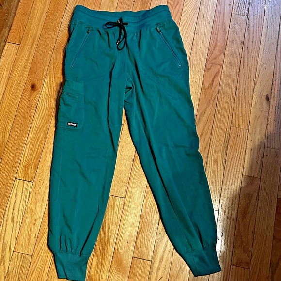 Grey's Anatomy Green Jogger Style Scrub Pants Size XSP Petite - Picture 1 of 1